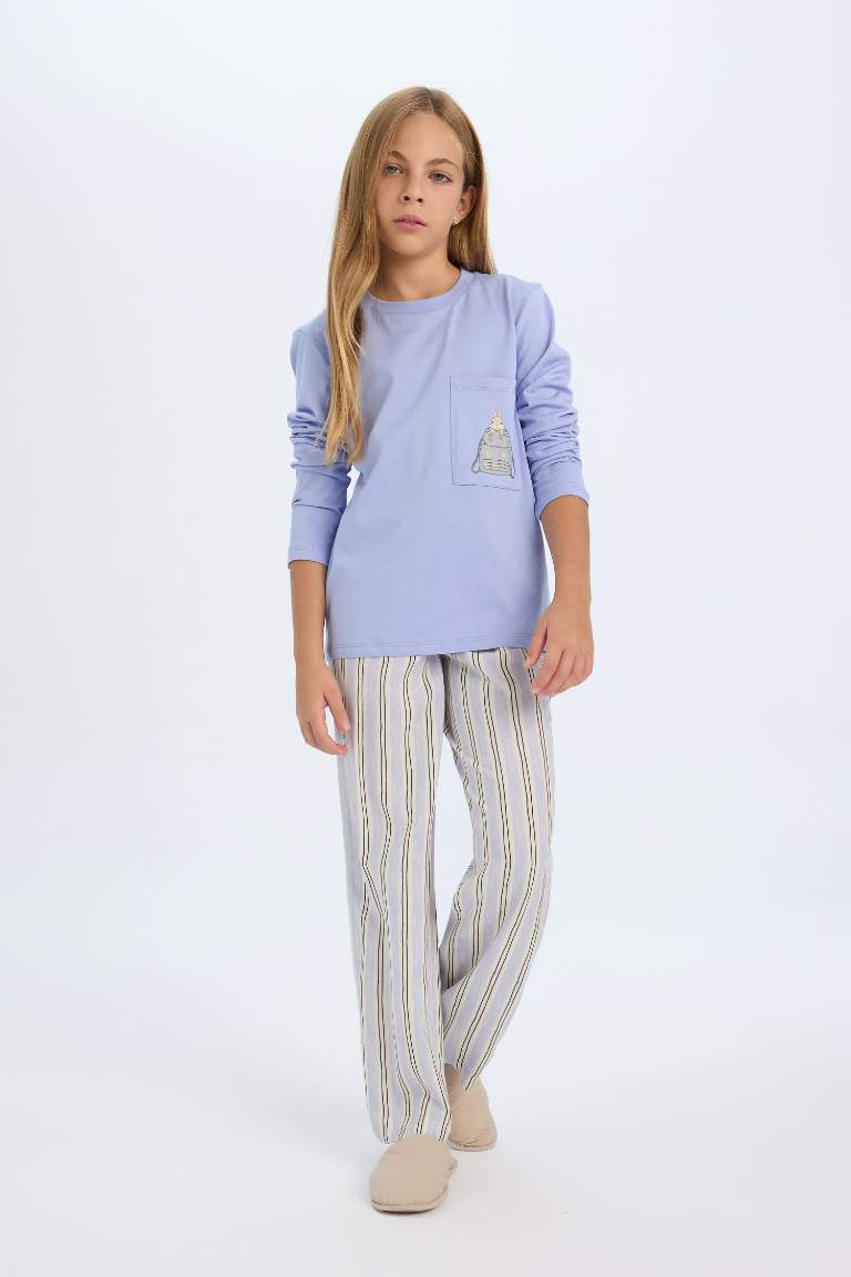 Girl Regular Fit 2 Piece Pajama Set