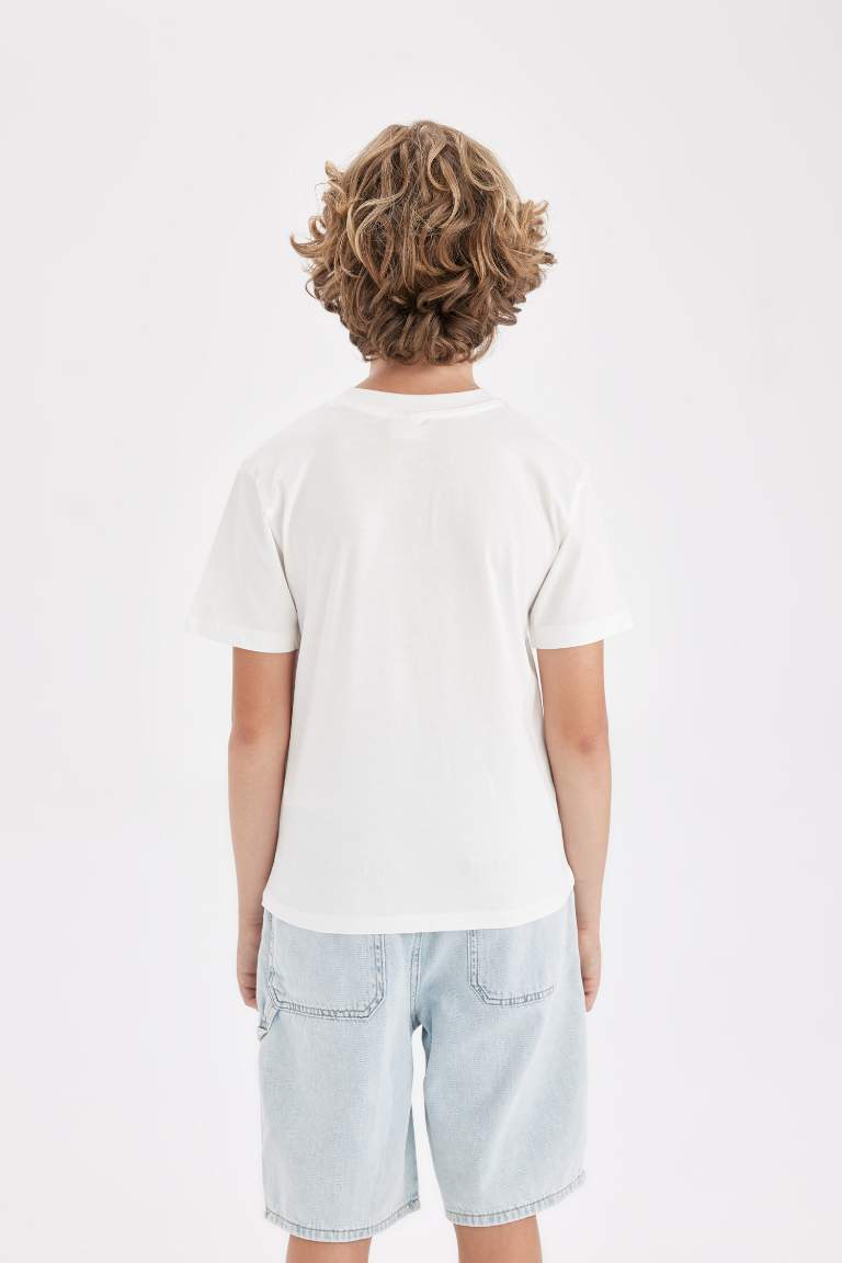 Boy Crew Neck Printed T-Shirt