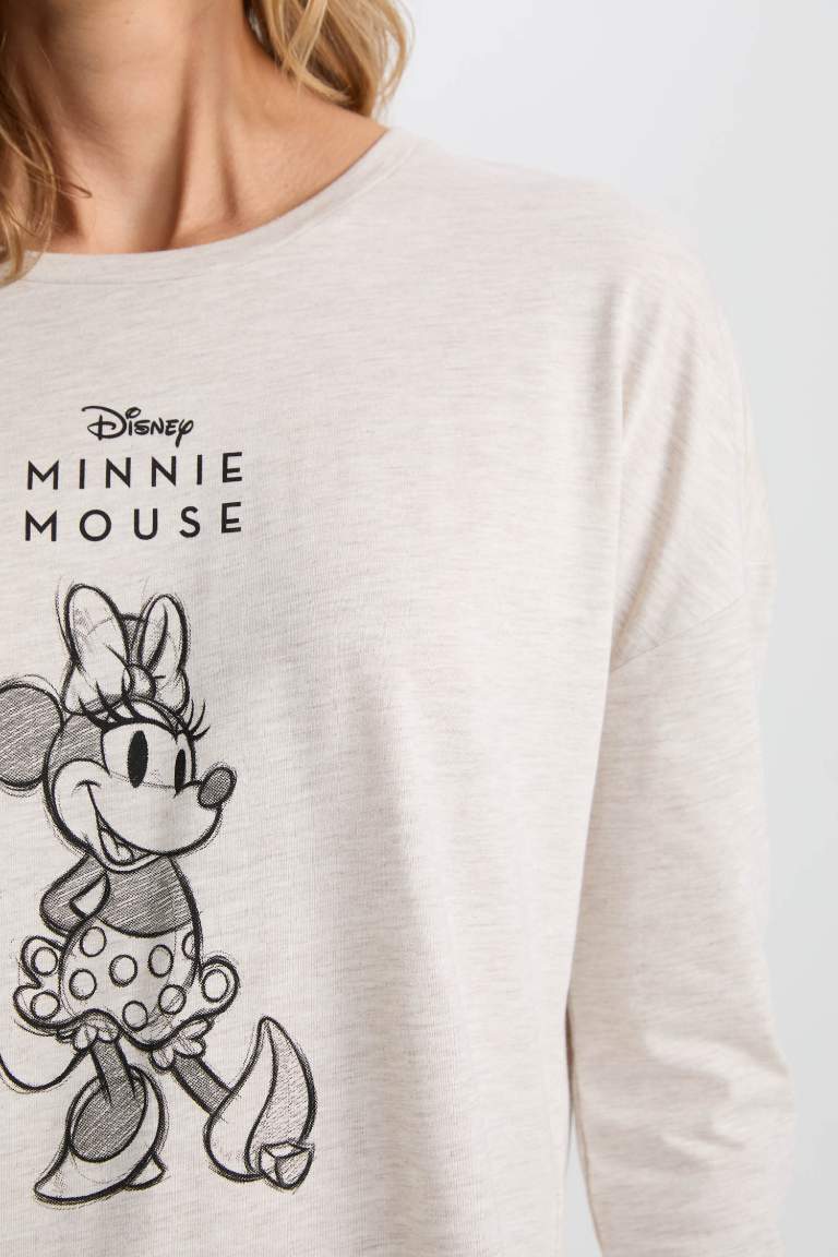 Ensemble Pyjama Mickey & Minnie en tricot à coupe régulière