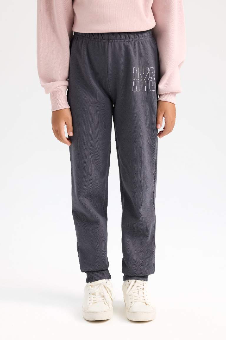 Girl Printed Jogger Sweatpants