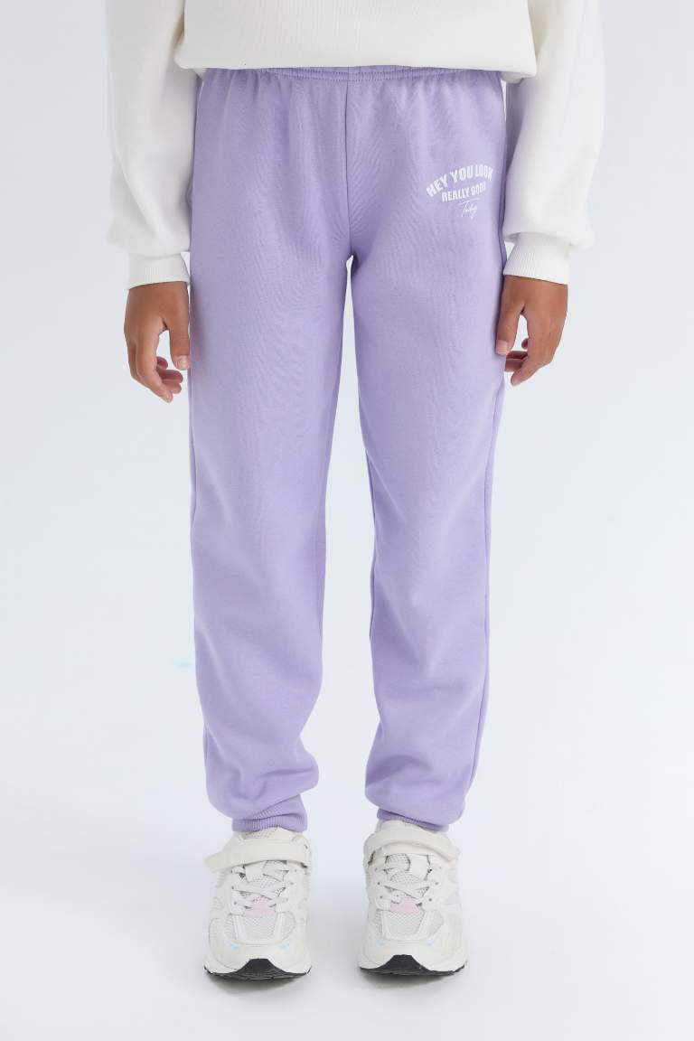 Girl Printed Jogger Sweatpants