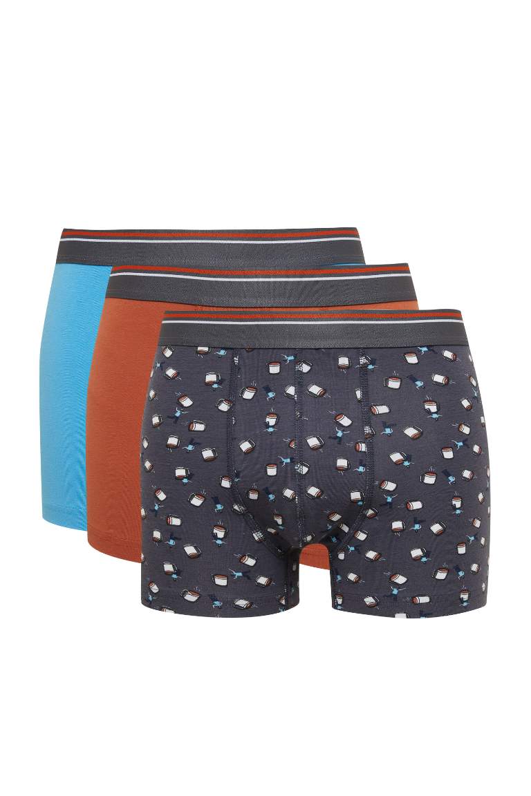 Boy Patterned 3 Piece Boxers