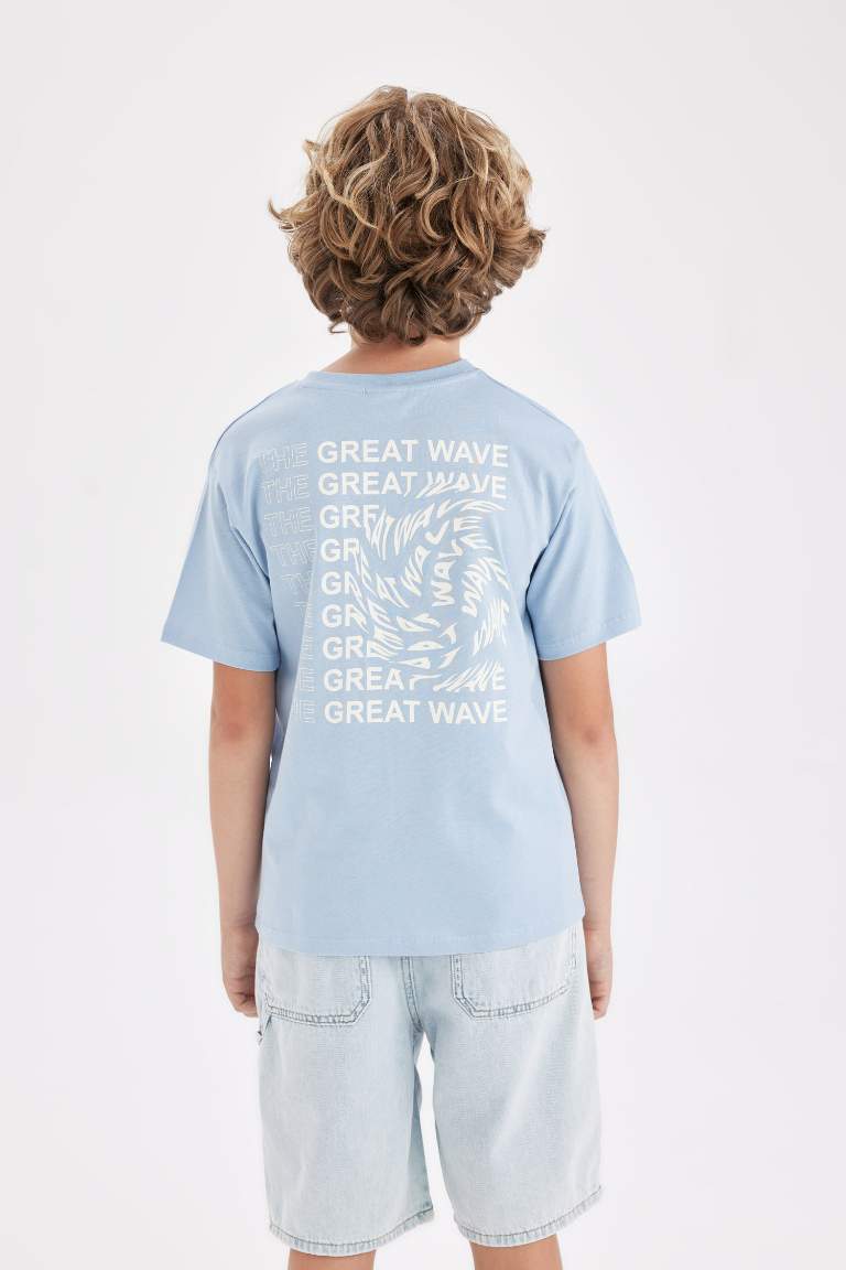 Boy Crew Neck Printed T-Shirt