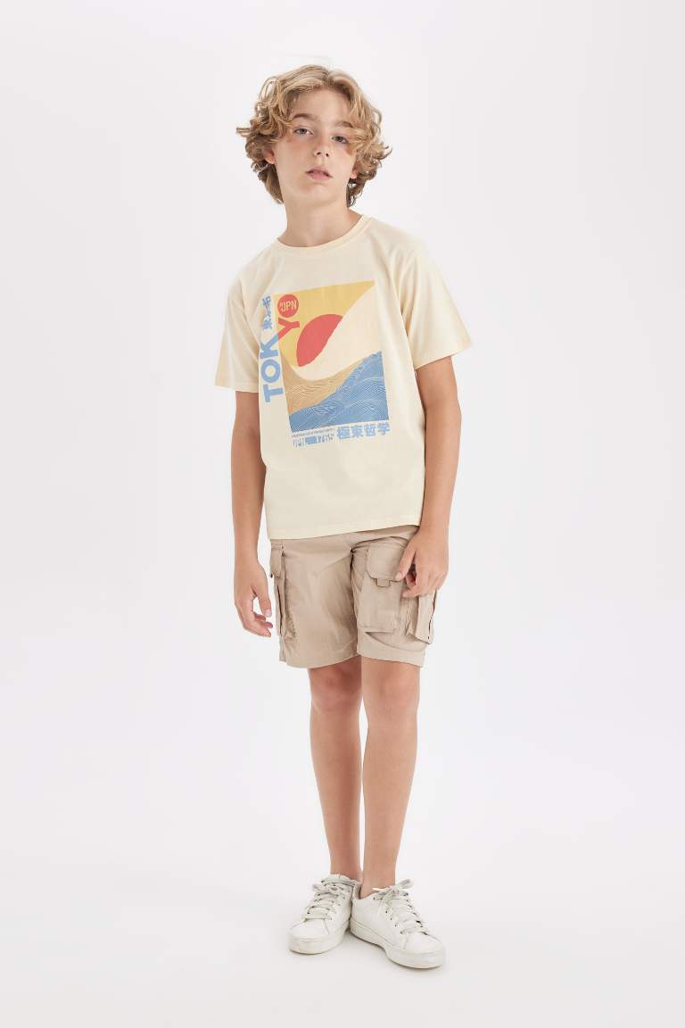 Boy Crew Neck Printed T-Shirt