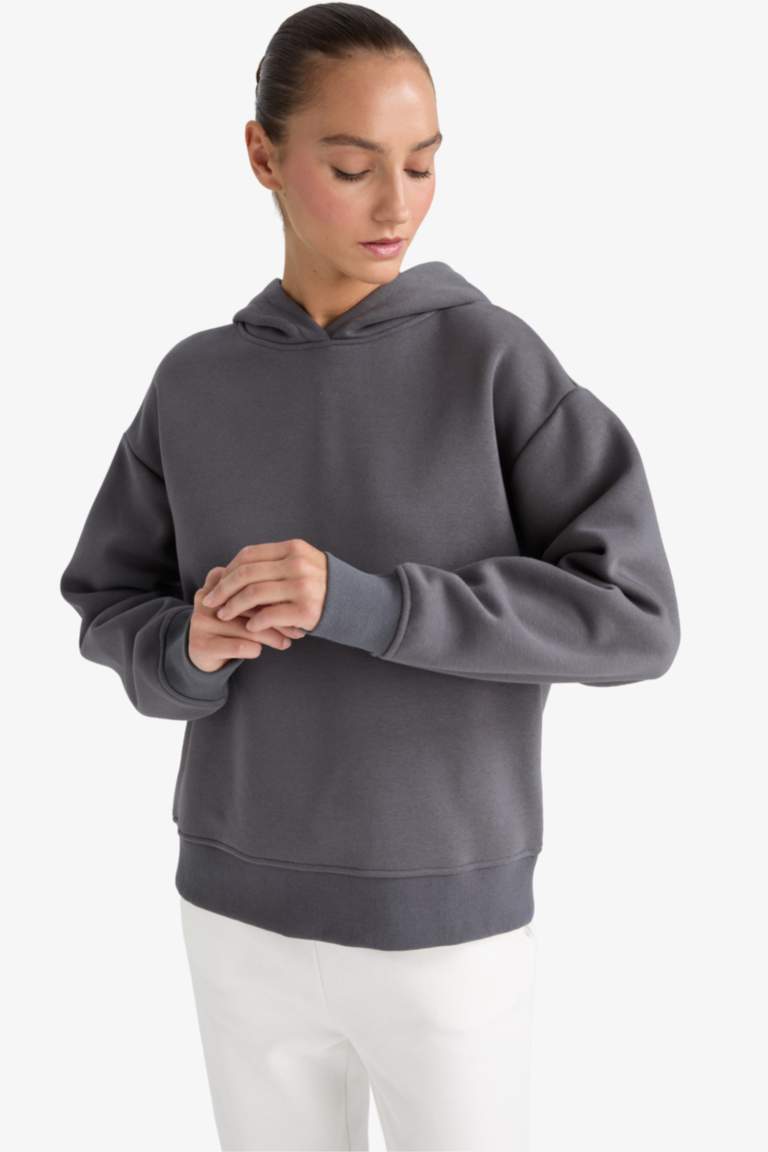 Relax Fit Basic Sweatshirt
