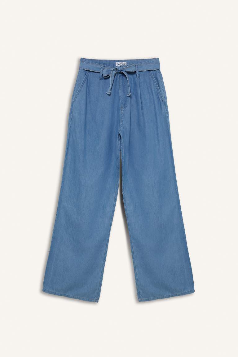 Джинсы Wide Leg с высокой талией