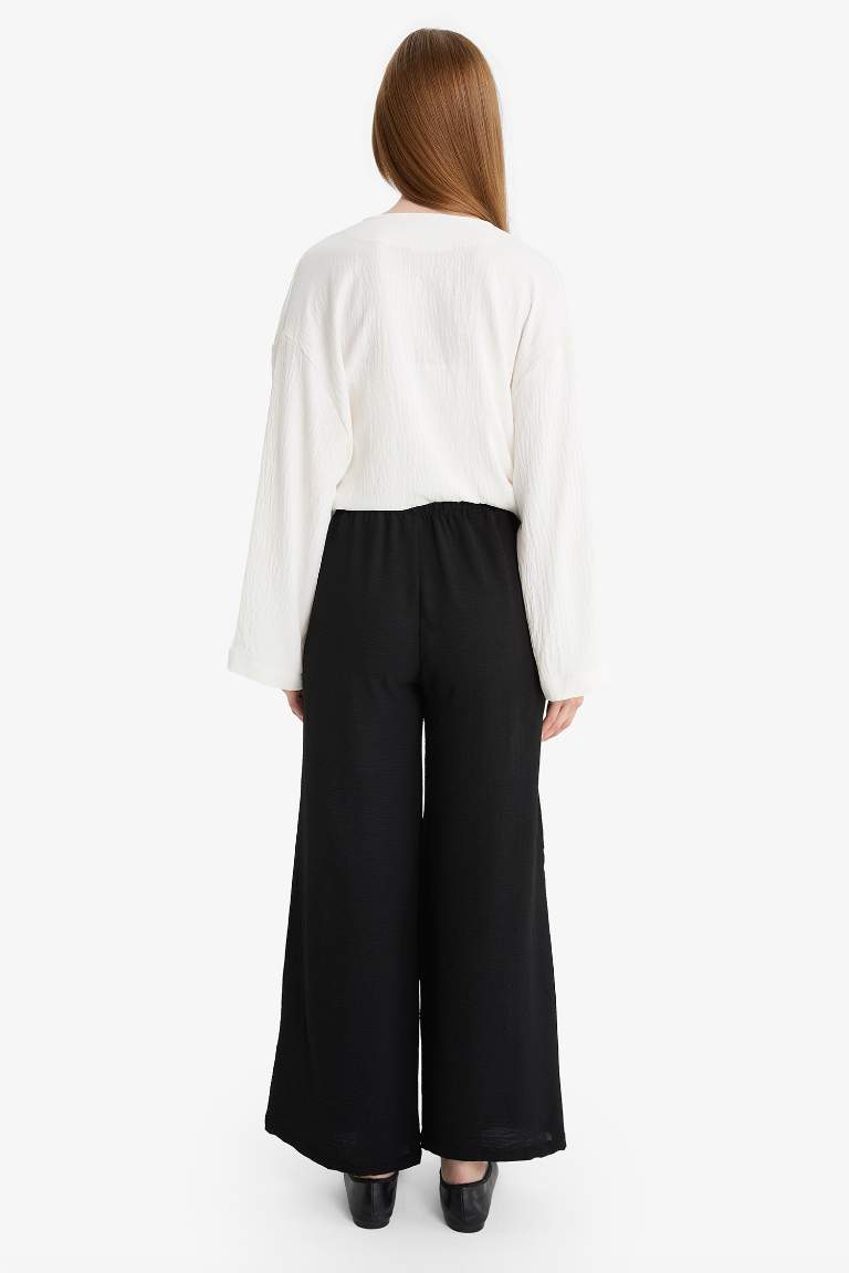 Wide Leg Trousers
