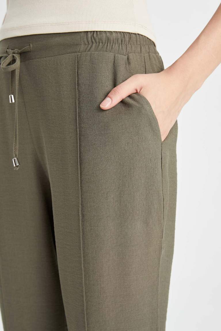 jogger Regular Hem Trousers