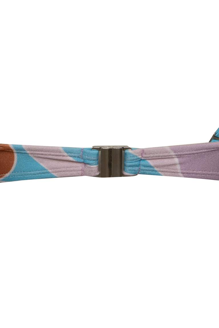 Regular Fit Desenli Bikini Üstü-Fall in Love