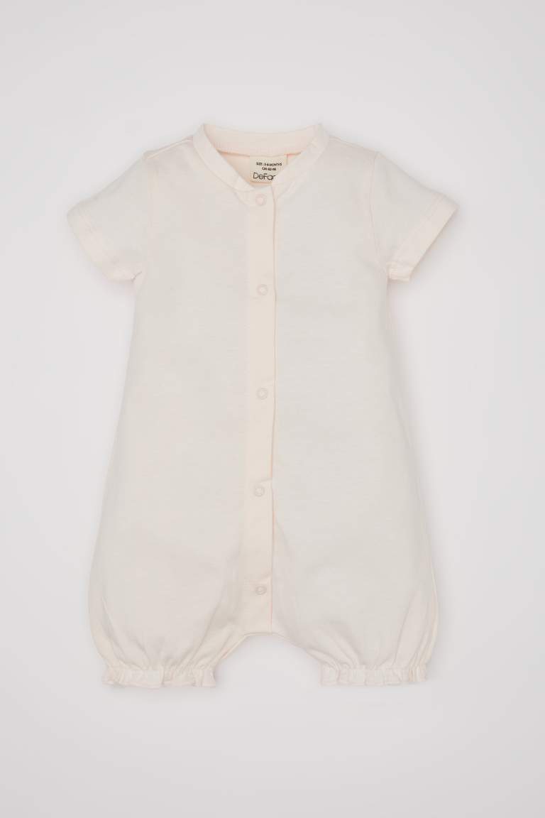 Baby Girl Newborn Cotton Jumpsuit