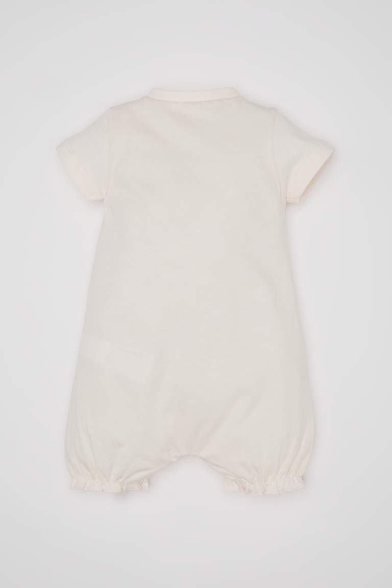 Baby Girl Newborn Cotton Jumpsuit