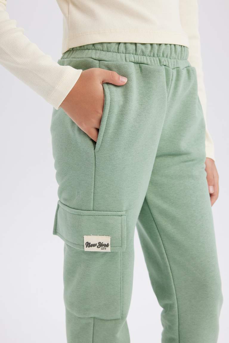 Pantalon Jogging à coupe Cargo