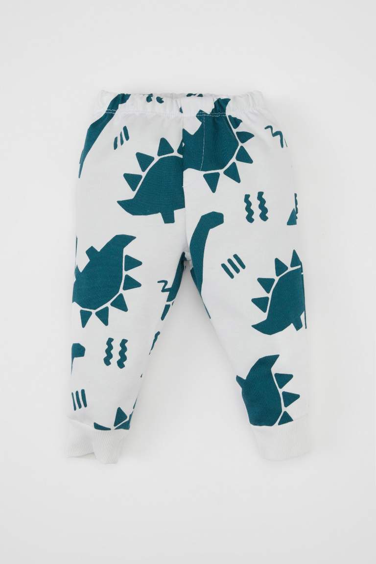 Baby Boy Dinosaur Printed Sweatshirt Sweatpants 2 Piece