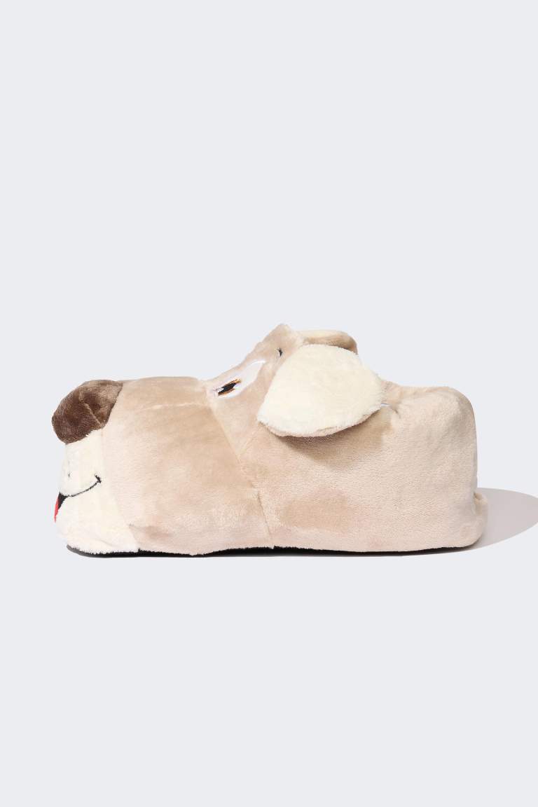 Man Flat Sole Slip On Slippers