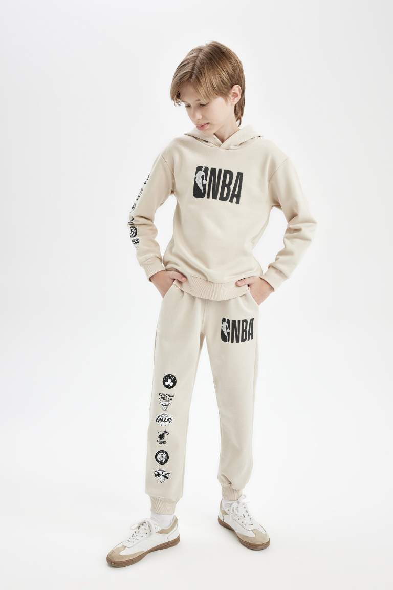 Boy NBA Current Teams Elastic Waist Jogger Sweatpants