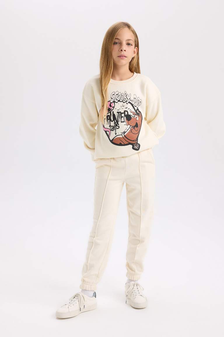 Girl Basic Elastic Waist Jogger Sweatpants