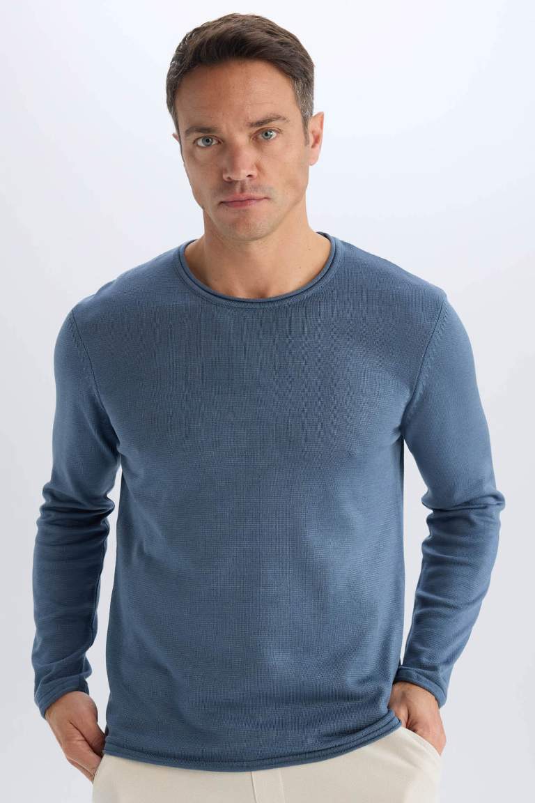 Relax Fit Crew Neck Knitwear Pullover