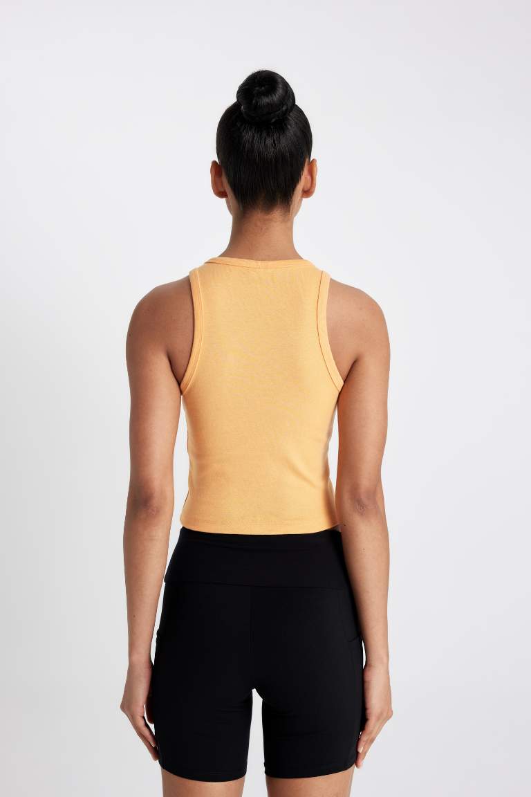 DeFactoFit Crew Neck Modal Tank Top