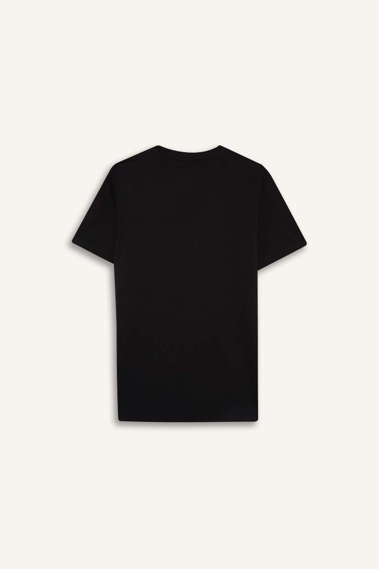 Slim Fit Dar Kesim Bisiklet Yaka Üst