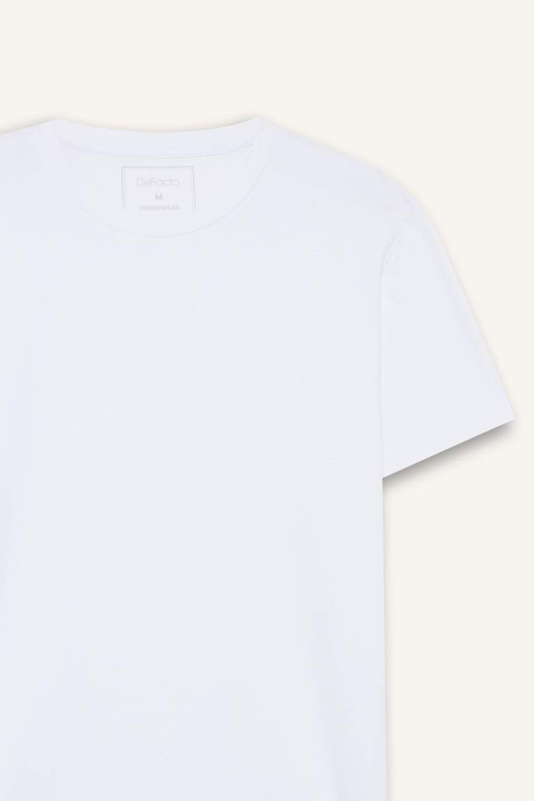 Slim Fit Dar Kesim Bisiklet Yaka Üst