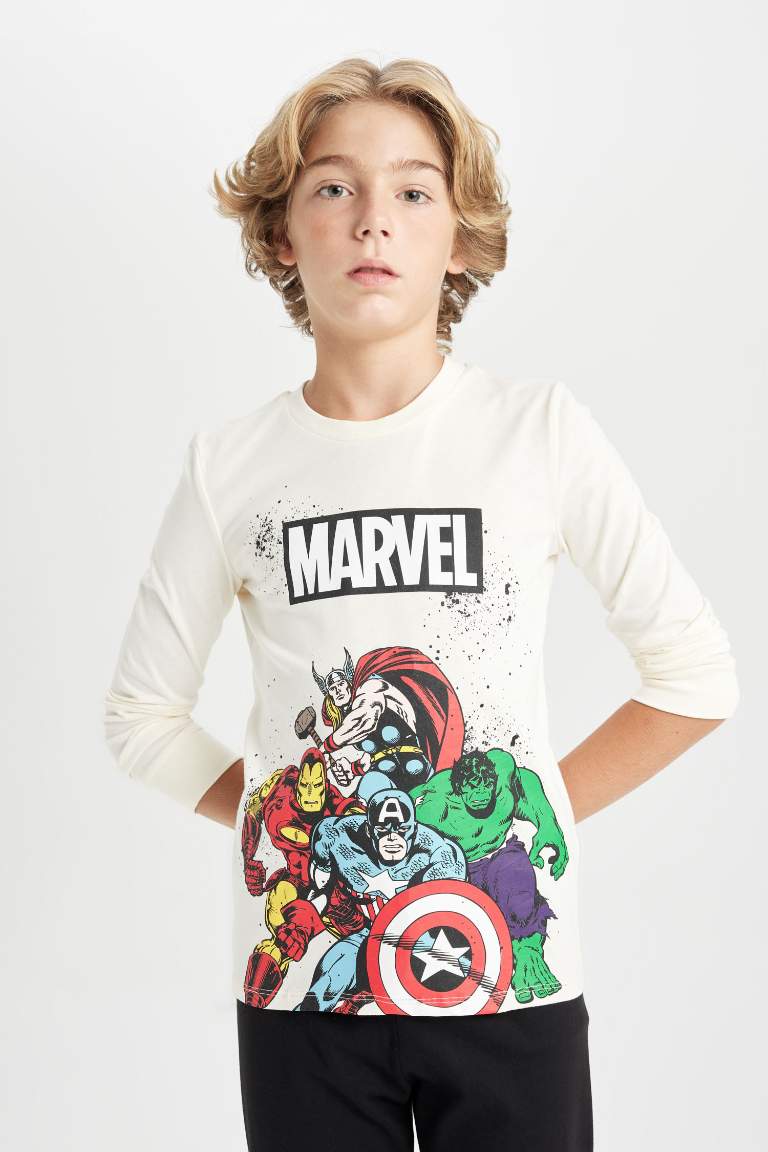 Boy Marvel Comics 2 Piece Pajama Set