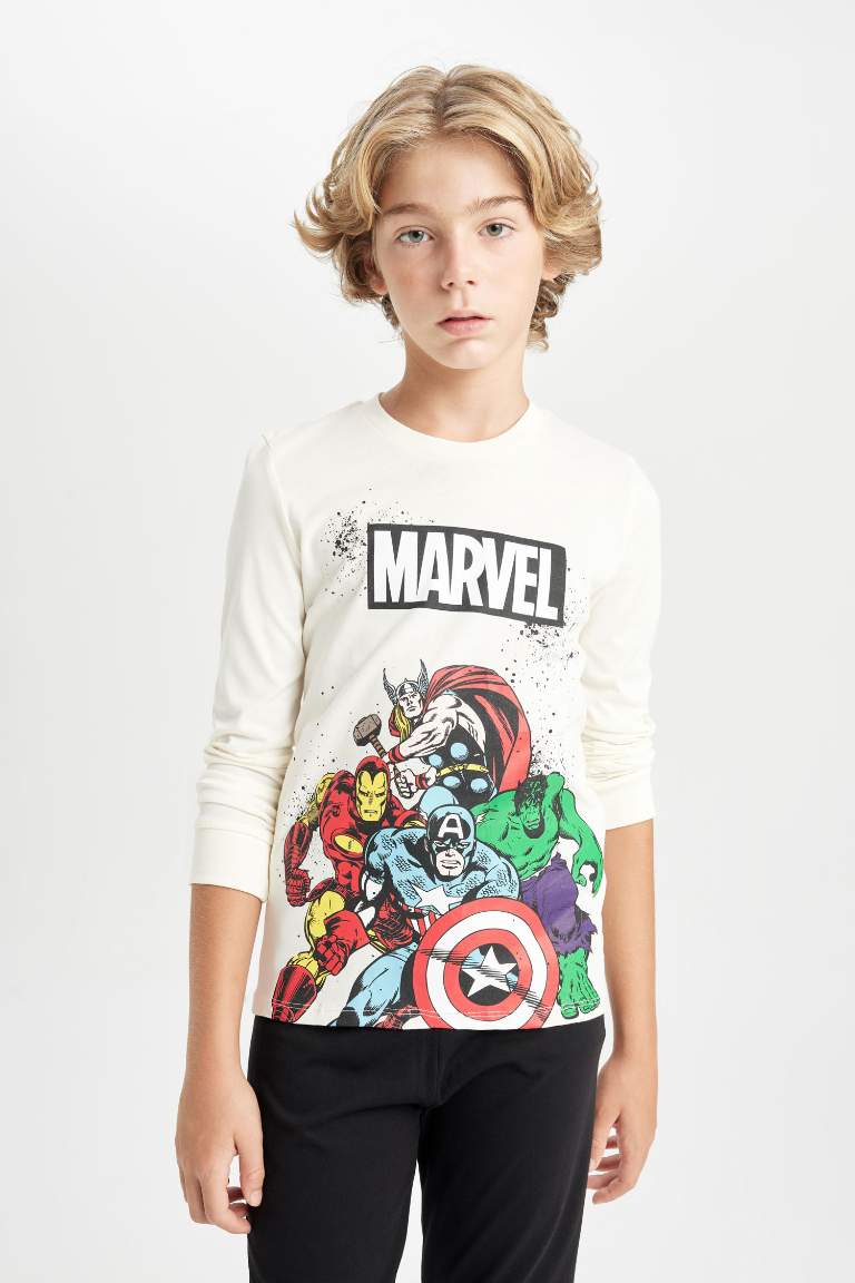 Boy Marvel Comics 2 Piece Pajama Set