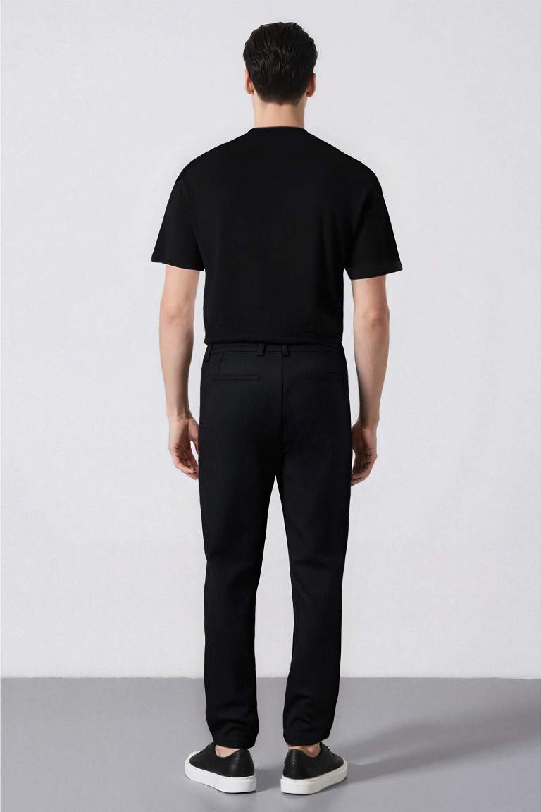 Kumaş Pantolon Tailored Regular Fit Basic Düz Cepli Düz Paça