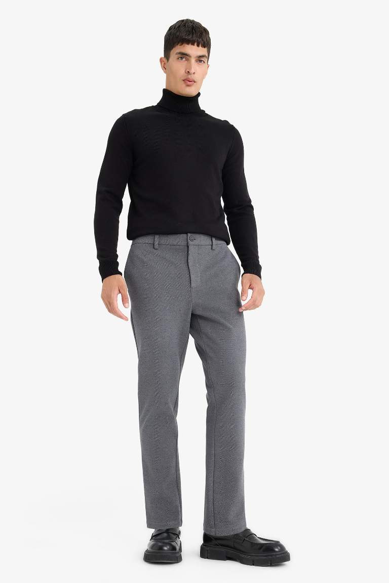 Tailored Regular Fit Düz Paça Pantolon