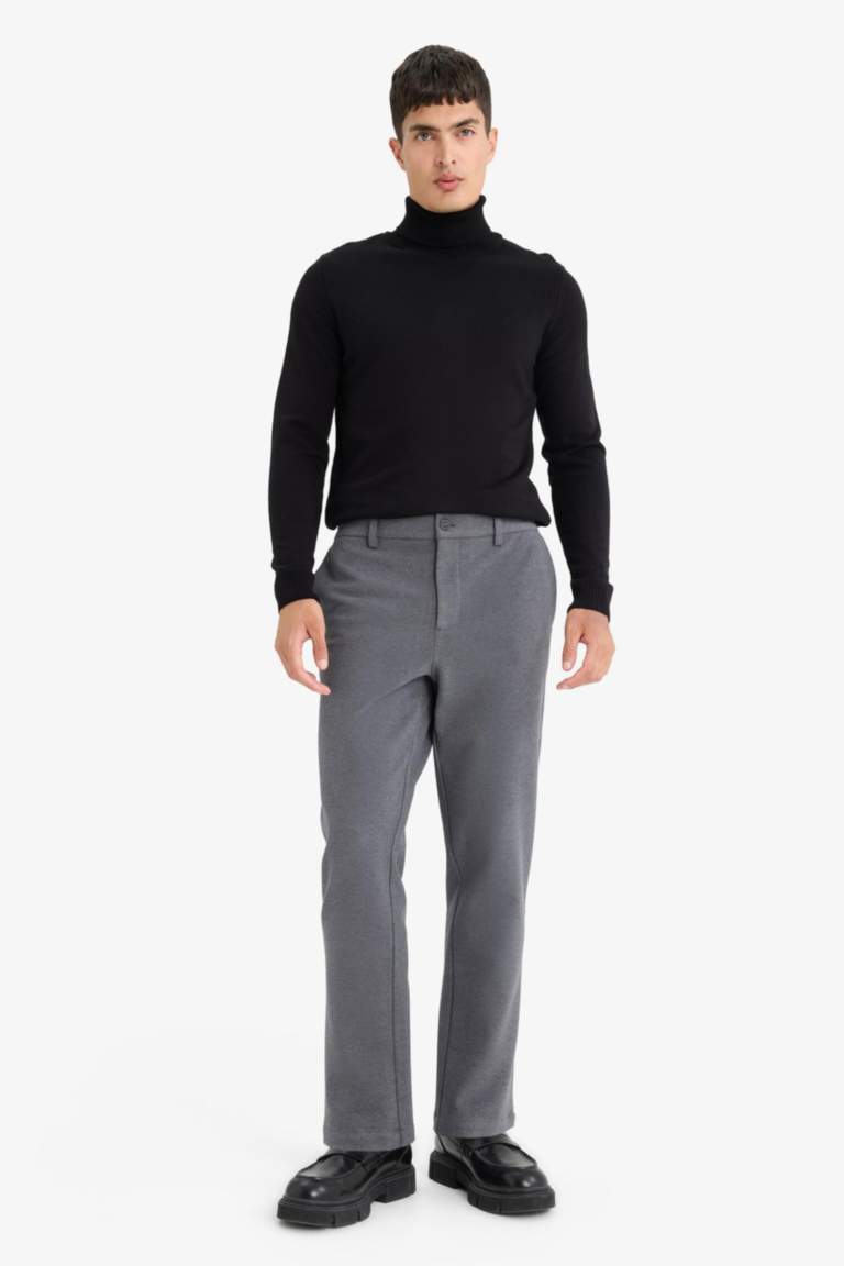 Tailored Regular Fit Düz Paça Pantolon