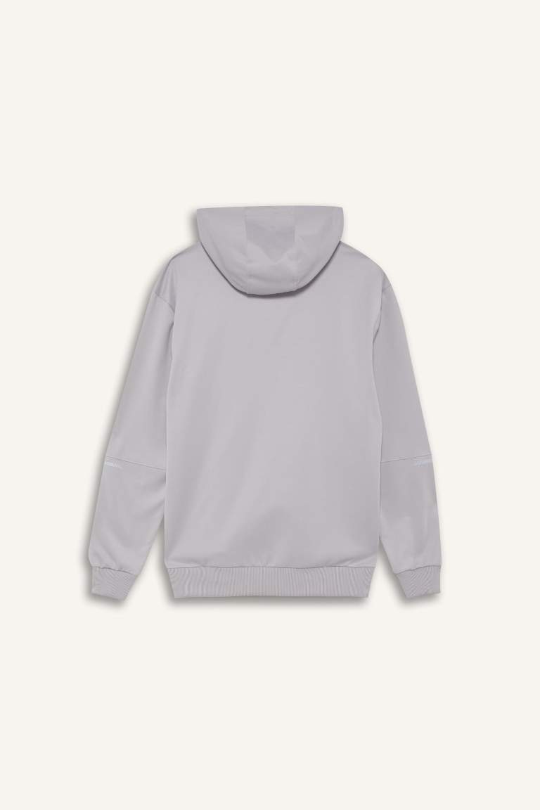 Standard Fit Long Sleeve Sweatshirt