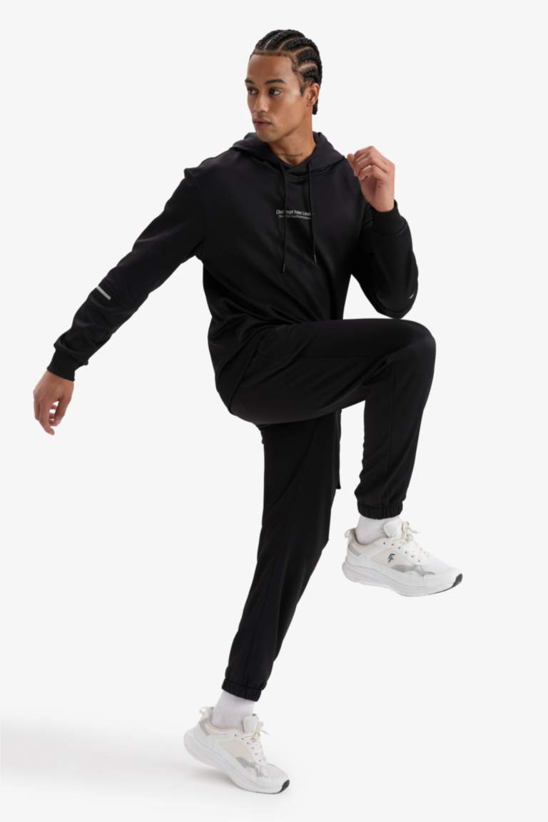 DeFactoFit Standart Fit Üç Cepli Sporcu Jogger Eşofman Altı