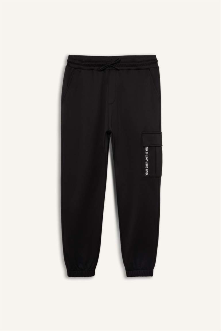 DeFactoFit Standart Fit Üç Cepli Sporcu Jogger Eşofman Altı