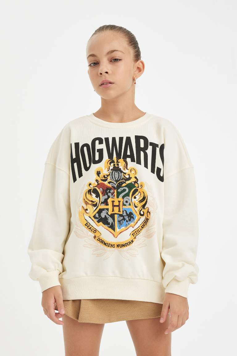 Girl Harry Potter Oversize Fit Sweatshirt