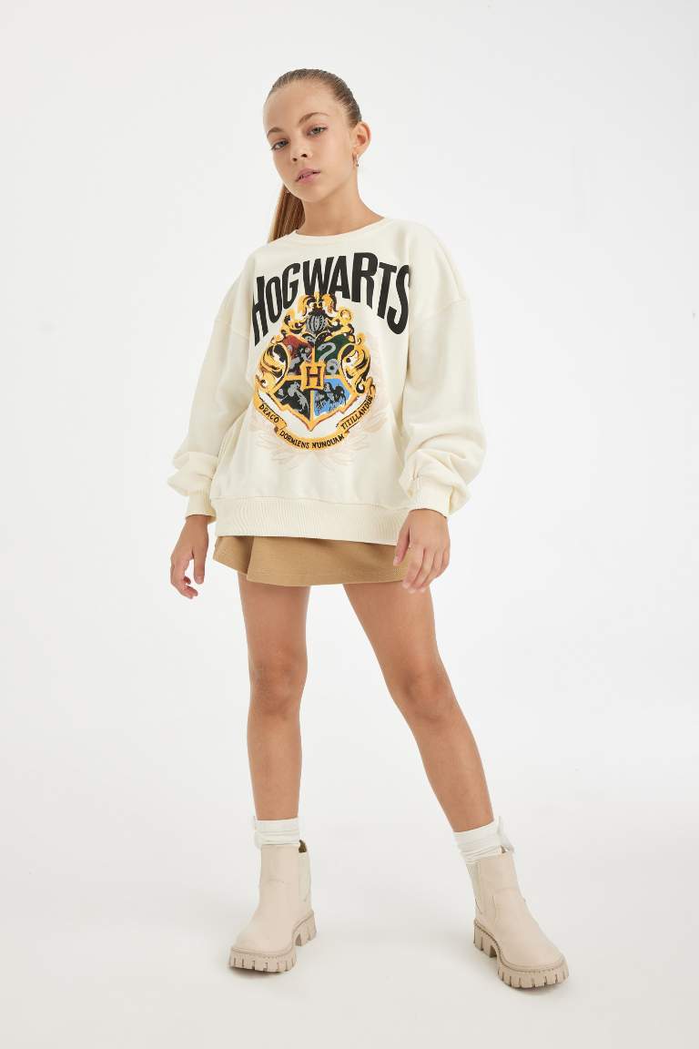 Girl Harry Potter Oversize Fit Sweatshirt