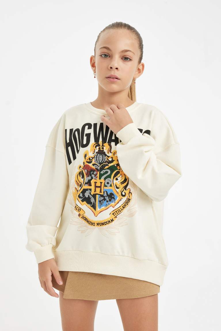 Sweat-shirt Oversize Harry Potter à Col rond