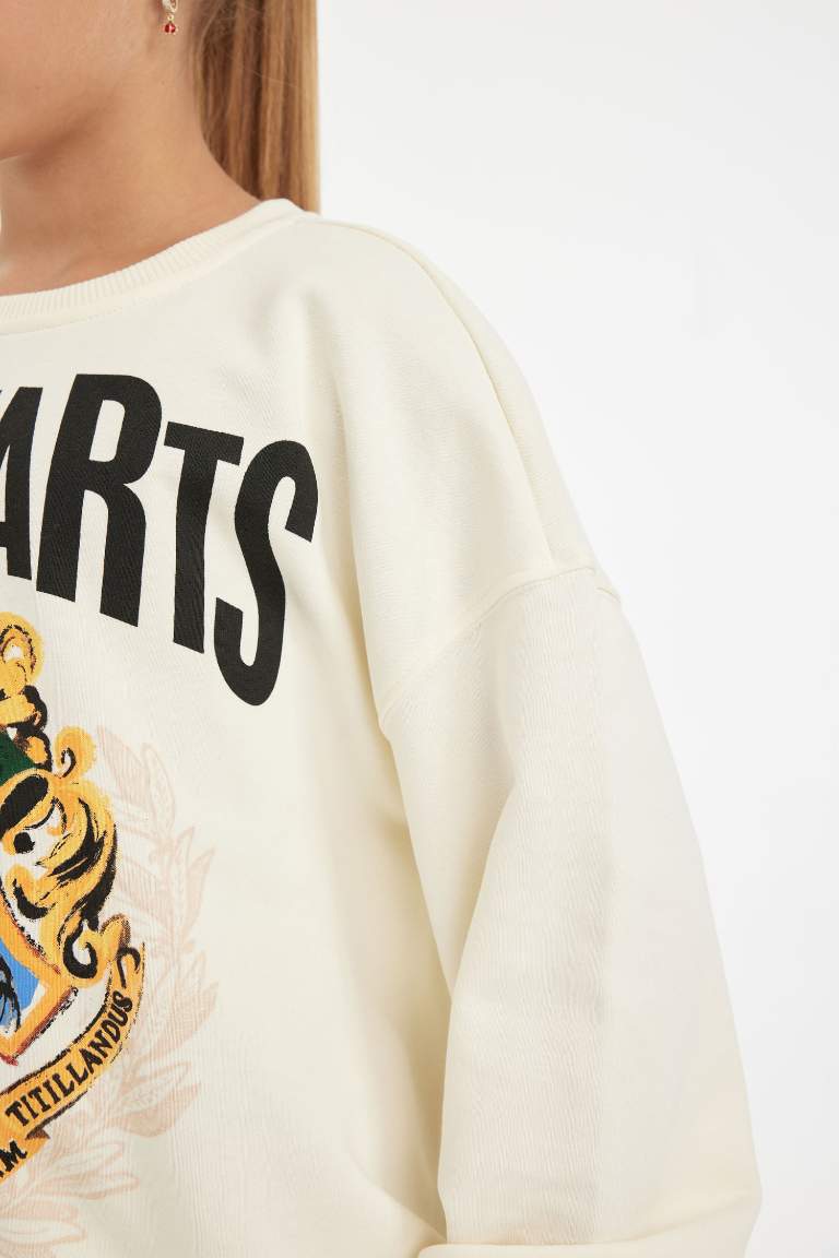 Sweat-shirt Oversize Harry Potter à Col rond