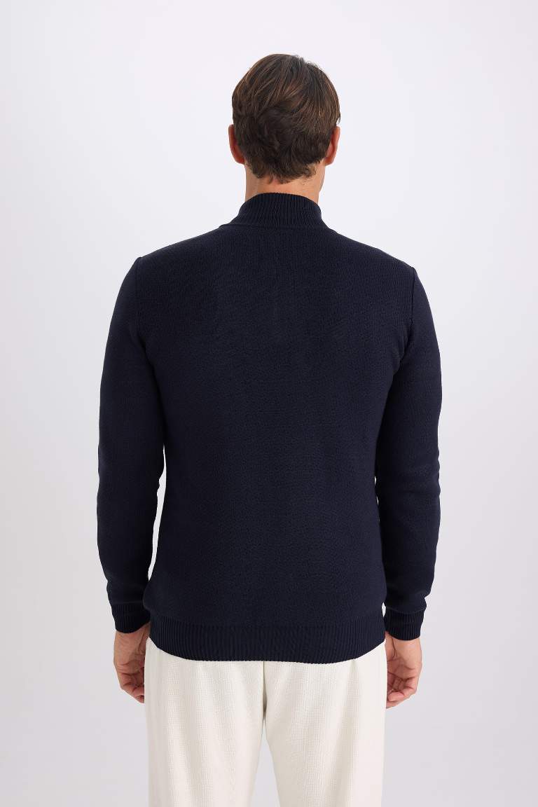 Standard Fit Turtleneck Knitwear Pullover