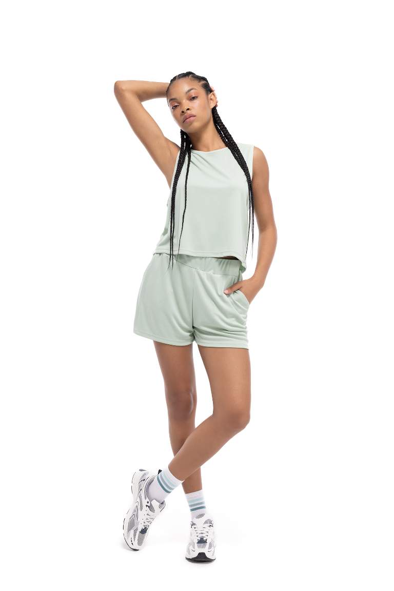 Standard Fit modal Crew Neck Sleeveless Tank Top