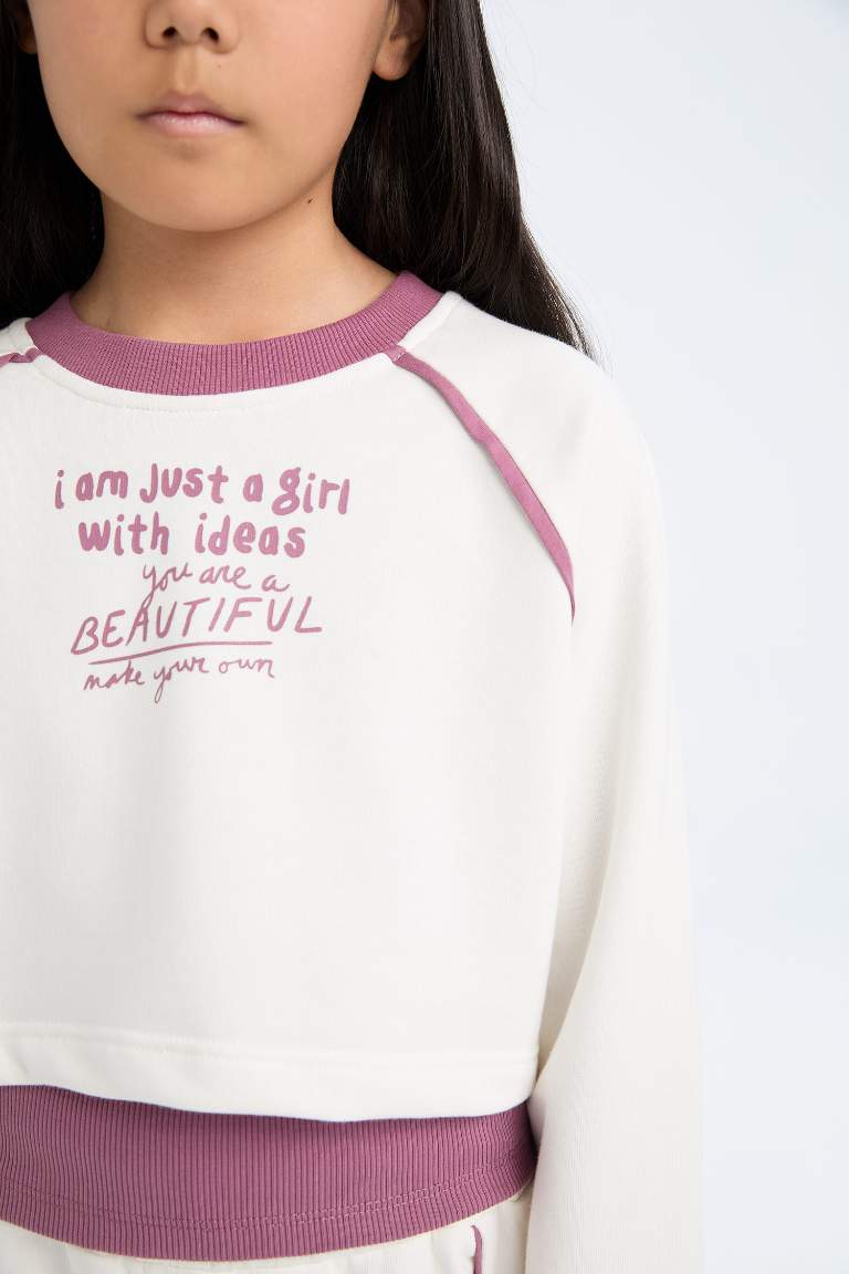 Ensemble de Sweat-shirt, débardeur et jogging pour Fille