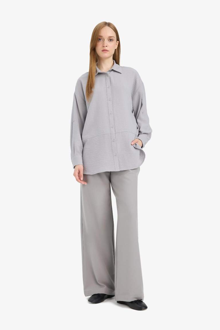 Wide Leg Trousers