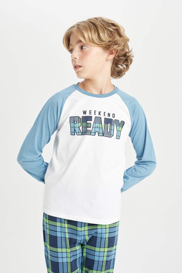 Boy Printed 2 Piece Pajama Set