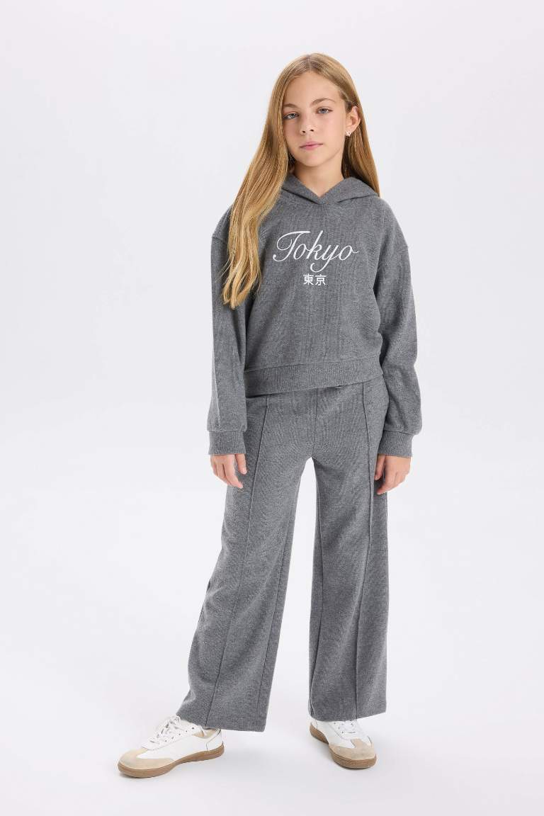 Girl Wide Leg Sweatpants