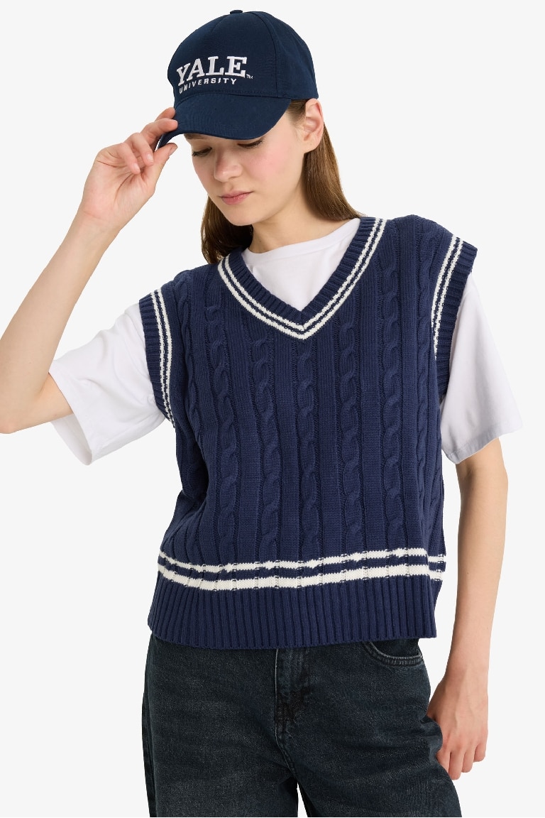 Coool Regular Fit V Yaka Süveter