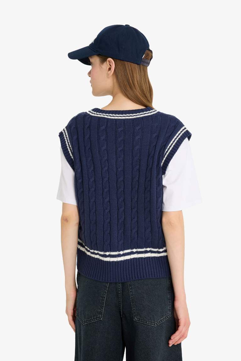 Coool Regular Fit V Yaka Süveter