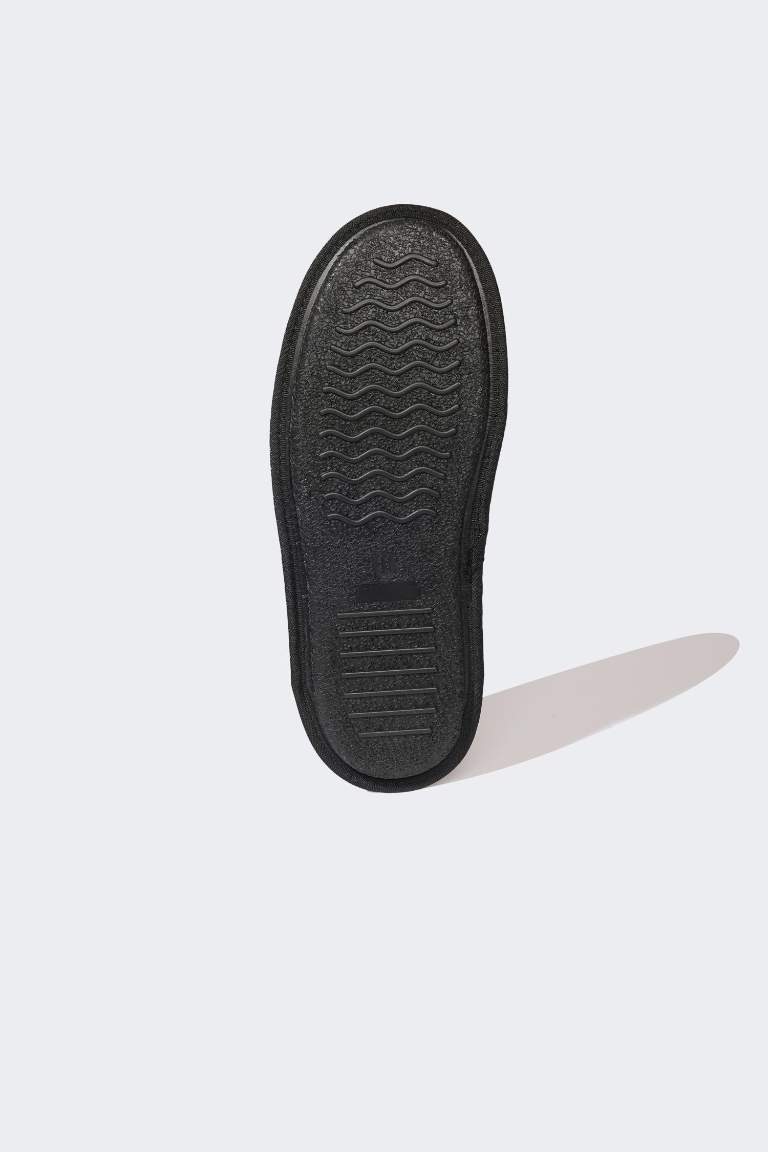 Man Flat Sole Home Slippers