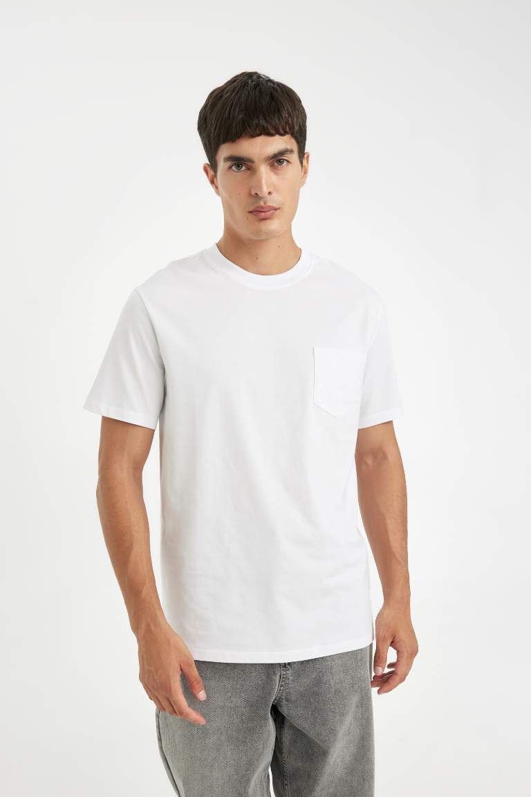 Regular Fit Crew Neck Short Sleeve T-Shirt