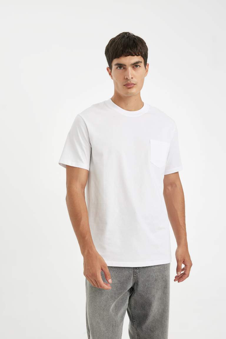 Regular Fit Crew Neck Short Sleeve T-Shirt