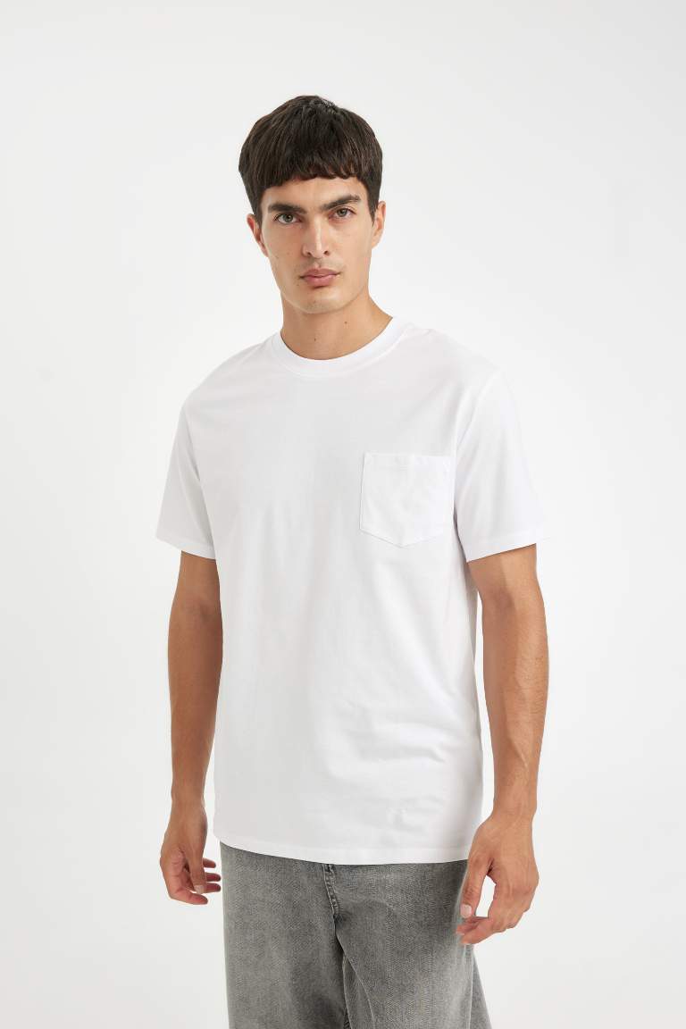 Regular Fit Crew Neck Short Sleeve T-Shirt