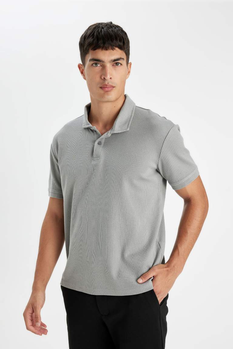 Regular Fit Short Sleeve Polo T-Shirt