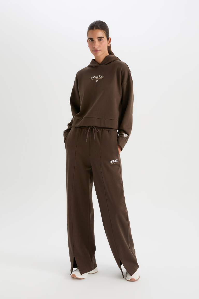 DeFactoFit Wide Leg Standard Length Thick Fabric Sweatpants